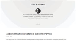 Desktop Screenshot of mcdowall.info